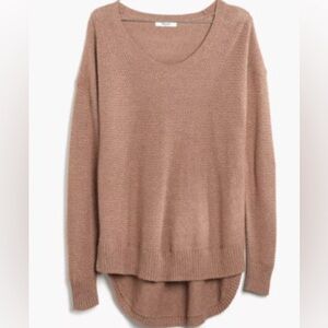 Madewell Chronicle Texture Knit Pullover Sweater - Tan